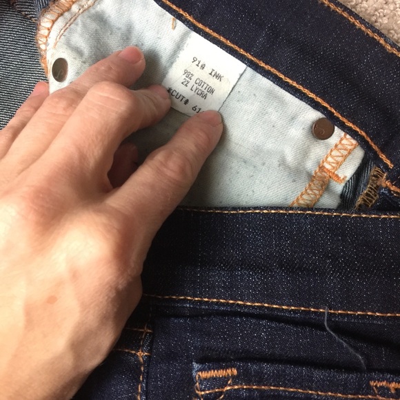 J BRAND Dark Wash Denim Slim Skinny Ink Jeans - Picture 3 of 8